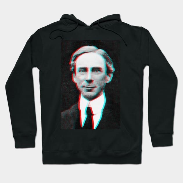 Bertrand Russell Hoodie by TheLiterarian